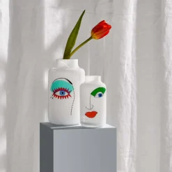 Mini vase Rock & Pop Magnolia Petit - Nude Glass