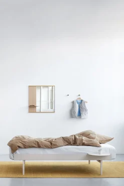 Miroir avec étagère en chêne 72x790x9,5cm - Moebe