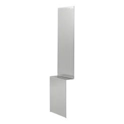 Miroir design en acier poli 227x57cm Pleat - Muuto