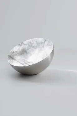 Miroir de table en acier inoxydable Aura - New Works