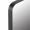 Miroir en acier rectangulaire noir 55x40cm - Serax