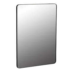 Miroir en acier rectangulaire noir 55x40cm - Serax