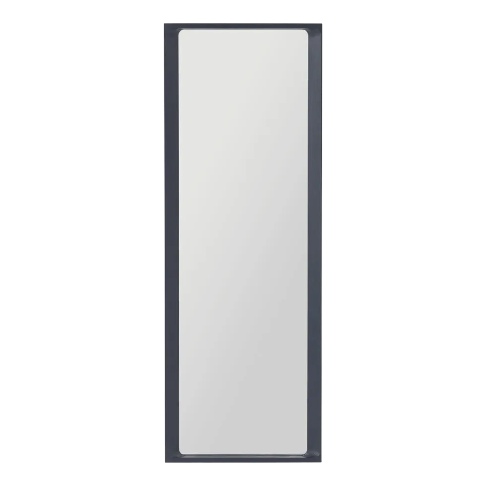 Miroir en bois bleu nuit 170x61x5cm Arced - Muuto