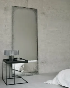 Miroir en métal rectangulaire vieilli 80 x 200 cm Clear - Etnicraft Accessories