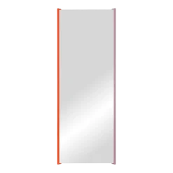 Miroir mural en chêne violet et orange 160x60cm Lun - Noo.ma