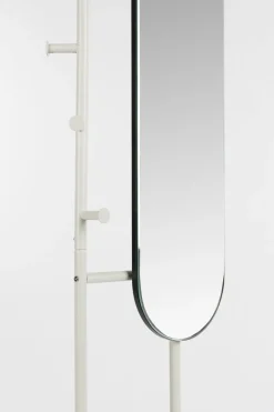 Miroir à poser en acier beige 179cm Vero - Zuiver