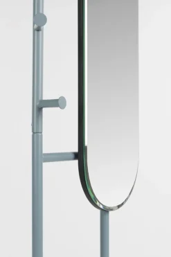 Miroir à poser en acier bleu 179cm Vero - Zuiver
