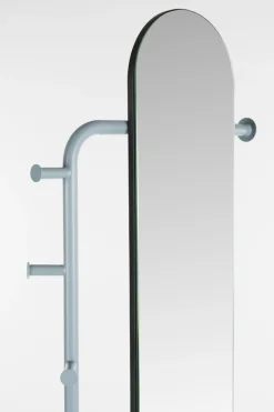 Miroir à poser en acier bleu 179cm Vero - Zuiver