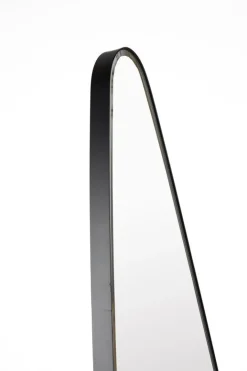 Miroir sur pied en métal noir 35x40x135cm Orbis - The Cool Republic