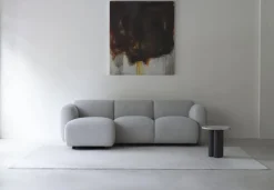 Module accoudoir droit de canapé gris Swell modular sofa 120 - Normann Copenhagen
