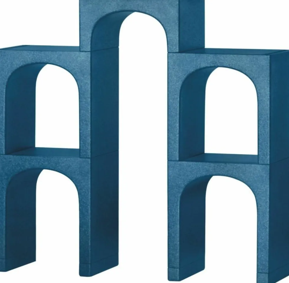Module A étagère modulable bleu Eur - Magis