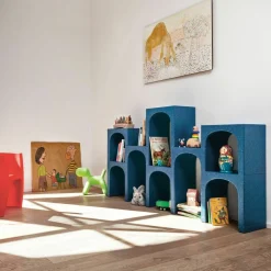 Module A étagère modulable bleu Eur - Magis