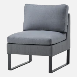 Module canapé gris foncé Flex - Cane-Line