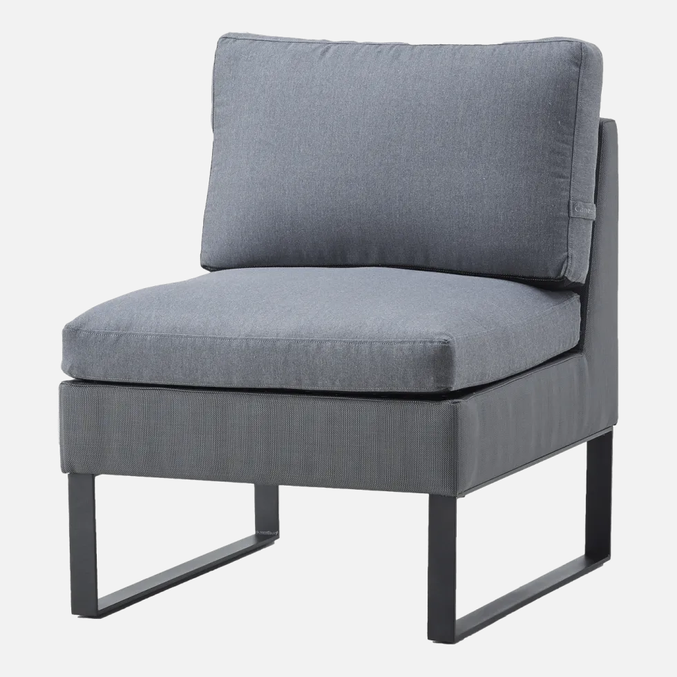 Module canapé gris foncé Flex - Cane-Line