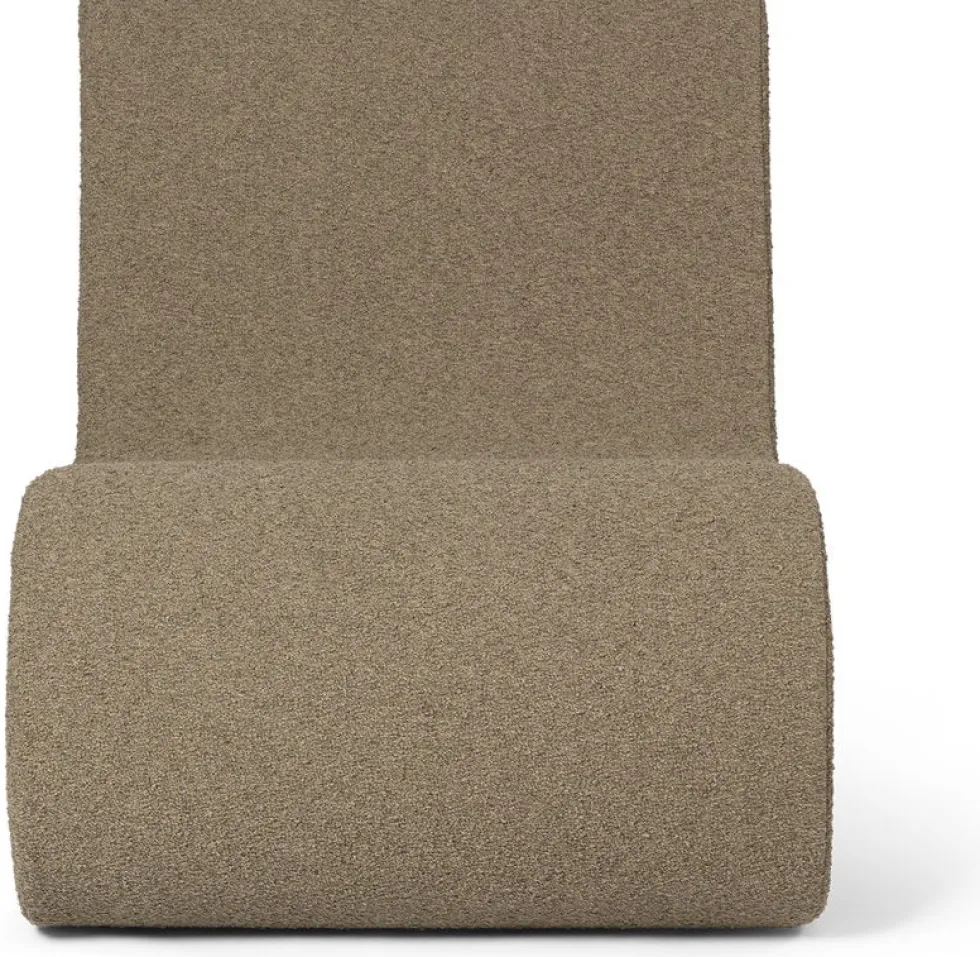 Module central d'extérieur en bouclettes sable Rouli - Ferm living