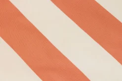 Module d’angle droit de canapé d’extérieur rayé orange Paletti - Fatboy
