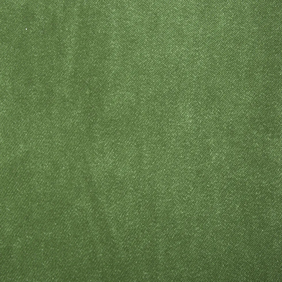 Module d'angle droit 2 places en velours vert Vint - Hkliving
