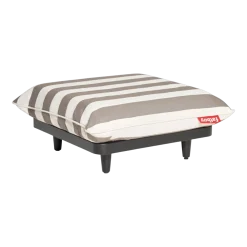 Module de canapé d’extérieur rayé cacao Paletti - Fatboy