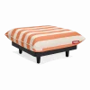 Module de canapé d’extérieur rayé orange Paletti - Fatboy