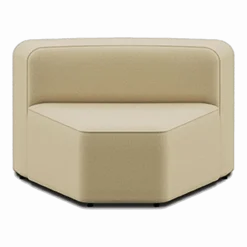Module de canapé en tissu beige 160 Rope - Normann Copenhagen