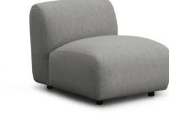 Module de canapé ouvert côté gauche gris Swell modular sofa 330 - Normann Copenhagen