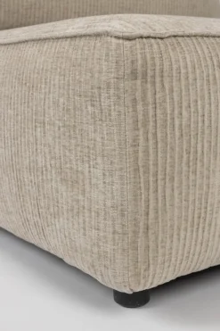Module de canapé 1,5 place en tissu sable 87cm Hunter - Zuiver