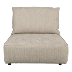 Module de canapé 1,5 place en tissu sable 87cm Hunter - Zuiver