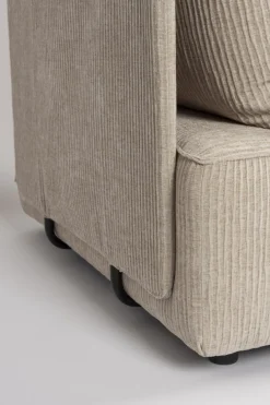 Module de canapé 1,5 place en tissu sable 87cm Hunter - Zuiver