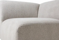 Module de fin angle gauche sneak gris clair Jax - Hkliving