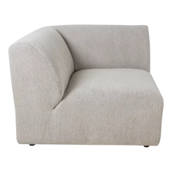 Module de fin angle gauche sneak gris clair Jax - Hkliving