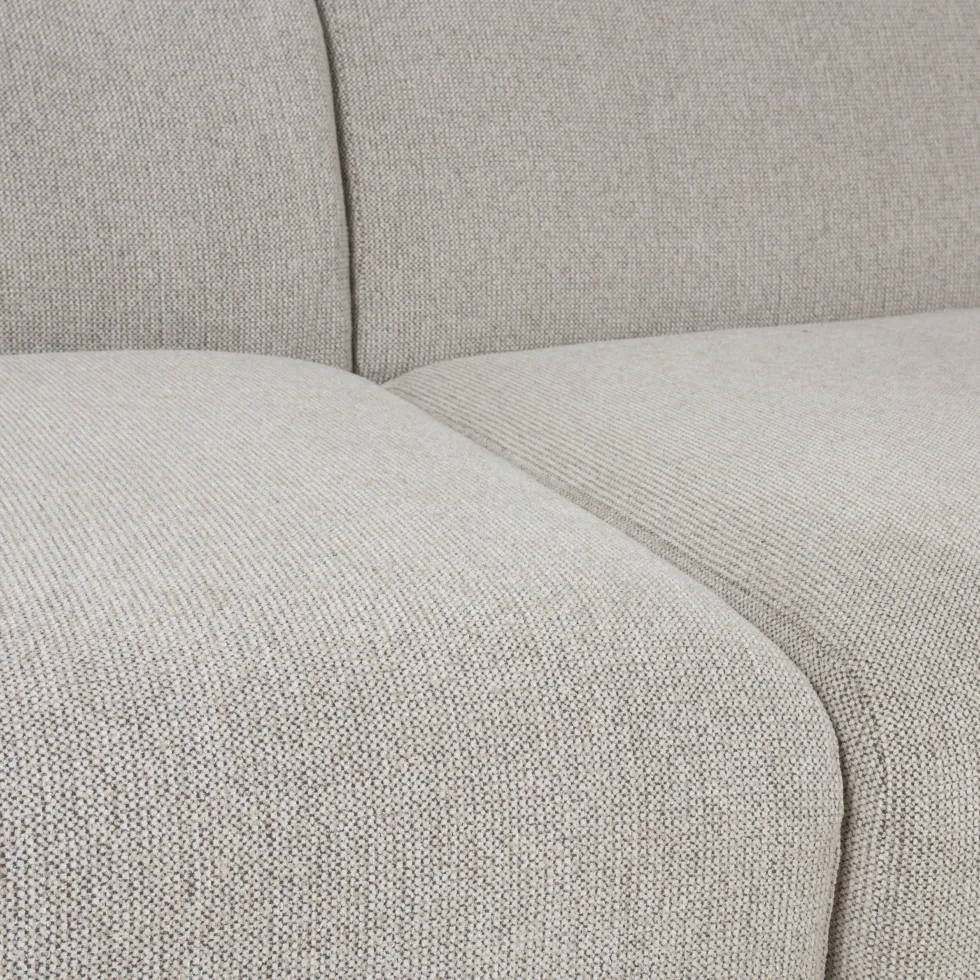 Module de fin angle gauche sneak gris clair Jax - Hkliving
