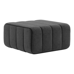 Module en tissu dama gris foncé 68x34cm Curt - Ambivalenz