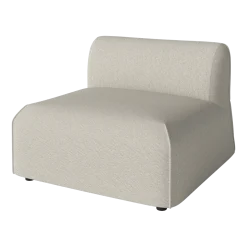 Module en tissus vilme bouclé beige Arké - Bolia