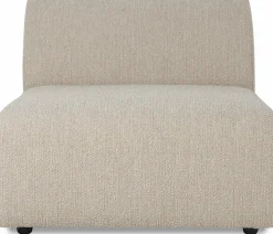 Module 1 place en bouclé taupe Jax - Hkliving