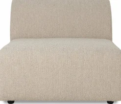 Module 1 place en bouclé taupe Jax - Hkliving
