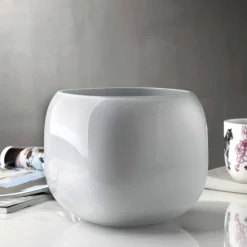 Mono Box Vase Medium Clear - Nude Glass