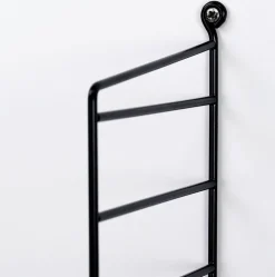 2 Montants noirs à poser 30x85 cm - String furniture