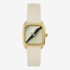 Montre crème en cuir et cadran doré Prima Amherst - Laps