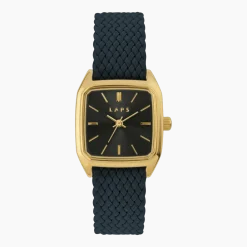 Montre en perlon noir 14 mm Prima - Laps