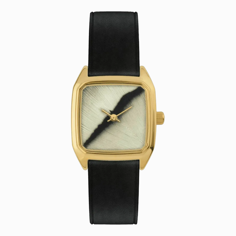 Montre noir Amherst et cadre doré Prima - Laps