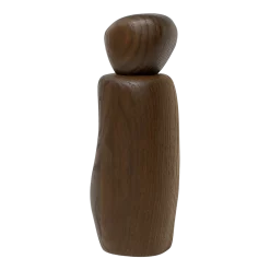 Moulin en frêne marron foncé Pebble - Ferm Living
