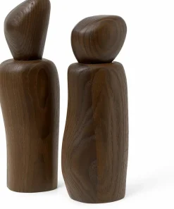 Moulin en frêne marron foncé Pebble - Ferm Living