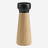 Moulin à poivre en chêne et marbre noir 18 cm Craft Oak/noir - Normann Copenhagen