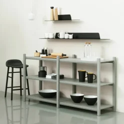 Moulin à poivre en chêne naturel et marbre noir 27 cm Craft Oak/noir - Normann Copenhagen