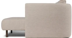 Méridienne modulable droite en bouclettes beige Dase - Ferm living