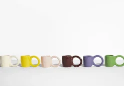 Mug en faïence citron 9 cm Donut - Petite Friture