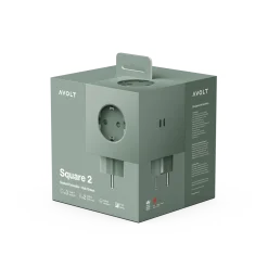 Multiprise murale USB-C 30W vert Square 2 - Avolt