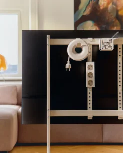 Mutliprise 3 prises noir 5m Power Bar - Pedestal