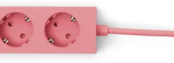 Mutliprise 3 prises rose 5m Power Bar - Pedestal