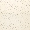 Nappe en coton biologique beige et chocolat 150x240cm Baies - Ferm living